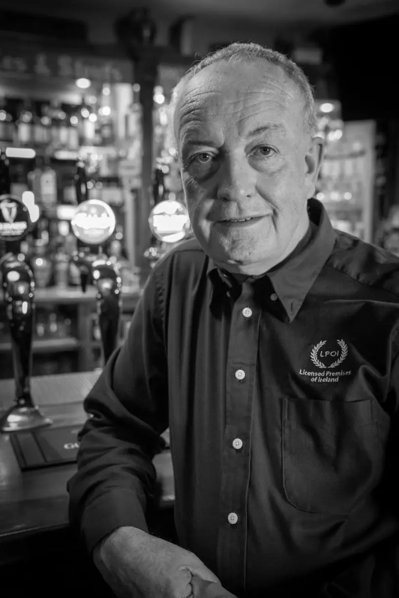 Sean O'Mahony Proprietor, Faha Court Bar